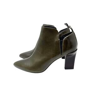 NWOB Reed Krakoff Heeled Booties - Olive Green - Size 39.5